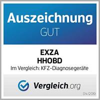 EXZA HHOBD Bluetooth OBD II interface Onbeperkt - thumbnail
