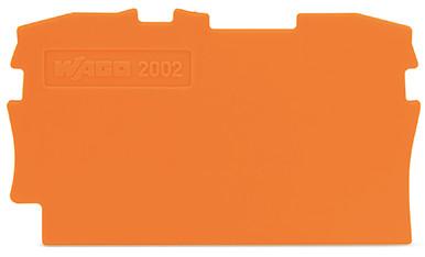 WAGO 2006-1292 Afsluit- en scheidingsplaat Oranje 1 stuk(s)