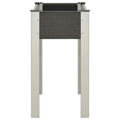 Plantenbak verhoogd 75x40x75 cm HKC grijs