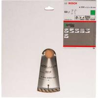 Bosch Accessoires Cirkelzaagblad Optiline Wood 250 x 30 x 3,2 mm, 60 1st - 2608640729 - thumbnail
