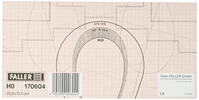 Faller 170604 H0 Muur met metselwerk Zandsteen