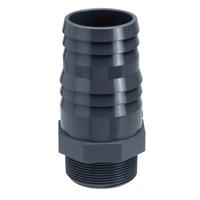 PVC slangtule met buitendraad - 1 1/2" x 50 - 52 mm - thumbnail