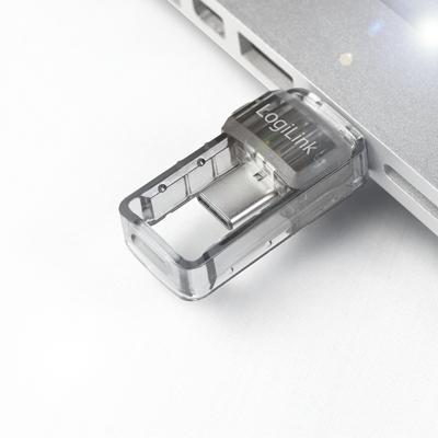LogiLink BT0054 bluetooth ontvanger Grijs Transparant