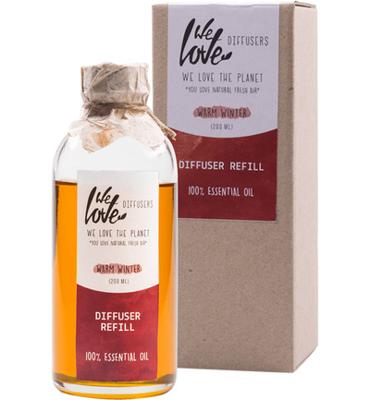 Huisparfum Geurstokjes Warm Winter (Navulfles)