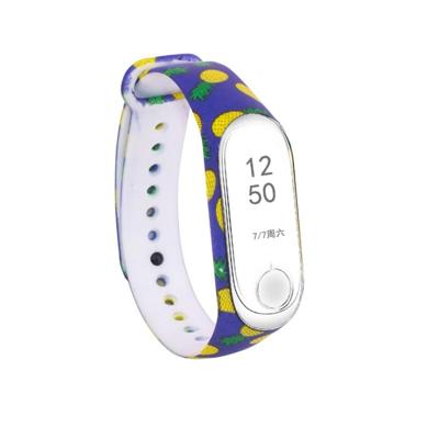 Siliconen schilderij polsband horloge band voor Xiaomi mi band 3 & 4 Siliconen schilderij polsband horloge band voor Xiaomi mi band 3 & 4
