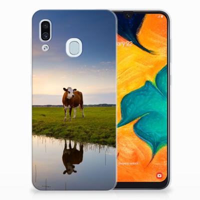 Samsung Galaxy A30 | TPU Hoesje | Koe