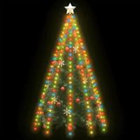 Kerstboomverlichting met 300 LED's meerkleurig net 300 cm - thumbnail