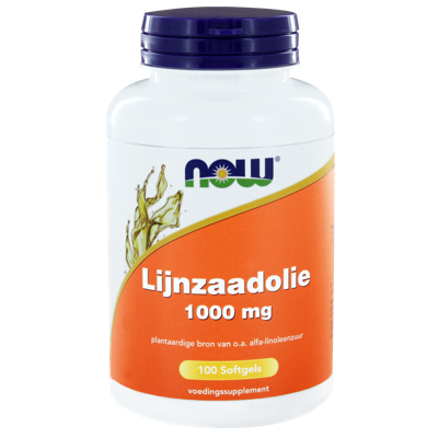 NOW Lijnzaadolie Capsules 100 STK
