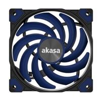 Akasa Alucia XS12 Computer behuizing Koelplaat/radiatoren Zwart, Blauw 1 stuk(s) - thumbnail