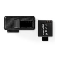 Nedis Action Cam | 4K@30fps | 16 MPixel | Waterbestendig tot: 30.0 m | 90 min | Wi-Fi | App beschikbaar voor: Android / IOS | Mounts inbegrepen | - thumbnail