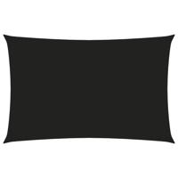 Zonnescherm rechthoekig 5x8 m oxford stof zwart - thumbnail