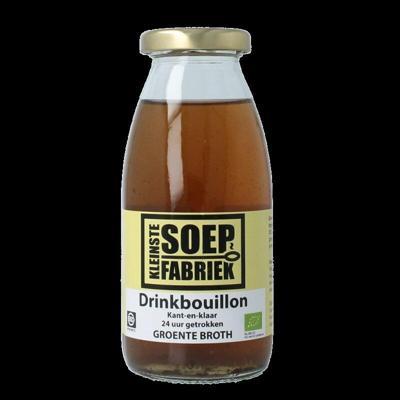 Kleinstesoepfabriek Drinkbouillon groente bio 245 Milliliter