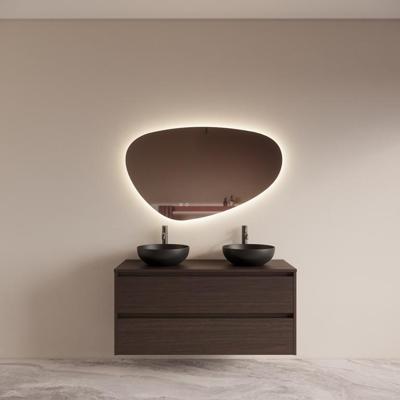 Badmeubelset BWS Riga Met Topplaat 120 cm Bruin Eiken