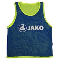 JAKO 2618 Overgooier Reverse - Fluogeel/Royal - Junior - thumbnail