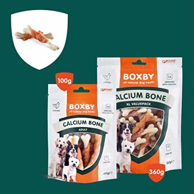 Boxby Calcium Bone hondensnack 100 g - thumbnail