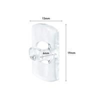 Haak voor ophanging 3M Transparant Plastic (20 Stuks) - thumbnail