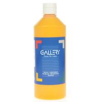 Gallery plakkaatverf, flacon van 500 ml, donkergeel - thumbnail