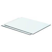 VidaXL Schappen 2 st 40x25 cm glas transparant - thumbnail