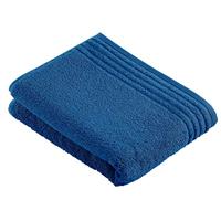 Vossen Vossen Badlaken Klein Vienna Style Supersoft Deep Blue 80x160 - thumbnail