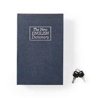 Nedis Kluis | Boekenkluis | Sleutelslot |1.6 l | Blauw / Zilver | 1 stuks - BOOKSEDM01BU BOOKSEDM01BU - thumbnail