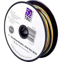 TRU COMPONENTS 1571443 Draad 3 x 0.14 mm² Geel, Rood, Groen 25 m - thumbnail