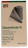 Dauerbinde K elastische zwachtel 7m x 10cm 1 Stuks - thumbnail