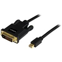 Startech.com 91 cm Mini DisplayPort-naar-DVI kabel - mini DisplayPort DVI kabel computermonitorkabel 1920 x 1200 - mDP-naar-DVI kabel - Mini DisplayPort-kabel - Zwart (MDP2DVIMM3B) - thumbnail
