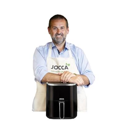 JOCCA olievrije friteuse - 2196 - 5L - 1450 W - 28 x 26 x 35 cm - Zwart