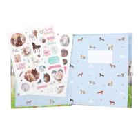 Miss Melody paarden dagboek met stickers - thumbnail