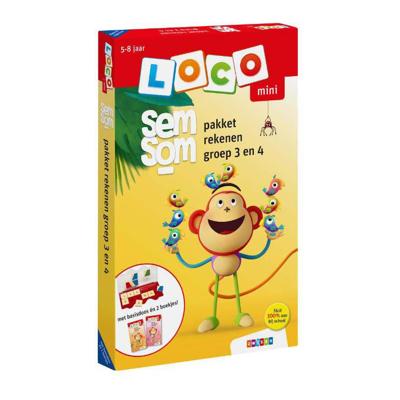 Loco mini - semsom pakket rekenen groep 3 en 4