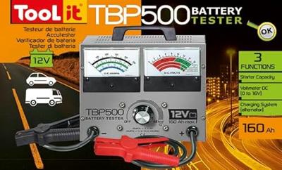 Gys TBP 500 Accu Tester | Professioneel | 12 V | 10-160 Ah - 5193055148