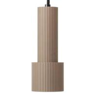 Brilliant Hanglamp rondCadiz 4-lichts zwart met brons - 60119/76 - thumbnail