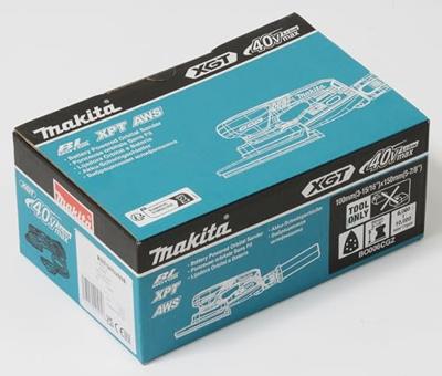 Makita BO006CGZ Accu deltaschuurmachine 100x150mm XGT 40 V Max Basic Body - thumbnail