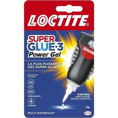 Cyanocrylaatlijmen - LOCTITE - SUPERGLUE-3P - Power Gel Control - Tube 3g