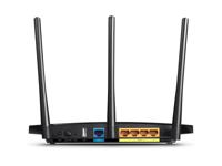 TP-Link Archer C1200 draadloze router Gigabit Ethernet Dual-band (2.4 GHz / 5 GHz) Zwart - thumbnail