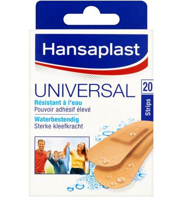 Hansaplast Pleisters Universal Strips Hansaplast Pleisters Universal Strips