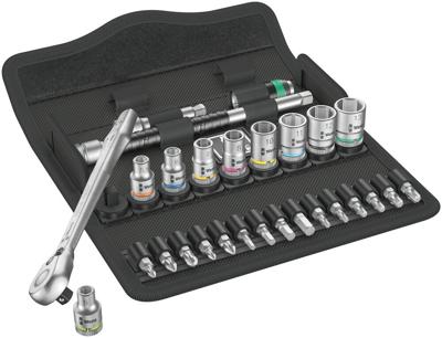 Wera 8100 SA 8 Zyklop Metal-ratelset, omschakelpal 1/4" gereedschapsset Wera 8100 SA 8 Zyklop Metal-ratelset, omschakelpal 1/4" gereedschapsset