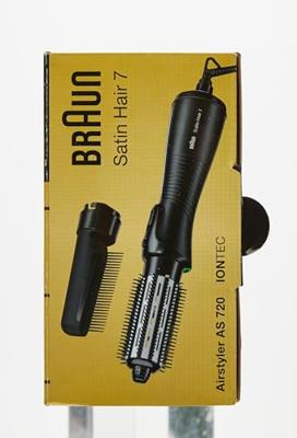 Braun AS720 Satin Hair 7 Iontec Airstyler Zwart/Zilver - thumbnail