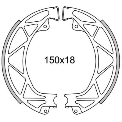 Newfren Remsegmentset gf0265