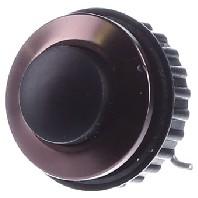 Grothe 62013 Belknop 1-voudig Antraciet, Zwart 12 V/1,5 A - thumbnail