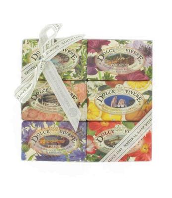 Nesti Dante dolce vivere geschenkset zeep 6x150gr.