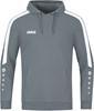 JAKO 6723 Sweater Met Kap Power - Steengrijs - L
