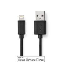 Data en Oplaadkabel Apple Lightning - USB A Male [CCGW39300BK10] - thumbnail