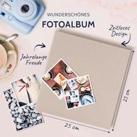 Goldbuch 24605 Fotoalbum (b x h) 25 cm x 25 cm Beige 60 bladzijden - thumbnail