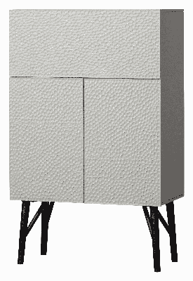 WOOOD Opbergkast 'Carved' Mangohout, 146 x 90cm