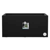 Elho Vivo Next Long 60 Bloembak - Zwart - L 59 x B 30 x H 29 cm - binnen/buiten - 100% gerecycled - thumbnail