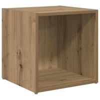 TV-kast met opslag 2 pcs Bruin 37 x 35 x 37 cm Bewerkt hout - thumbnail