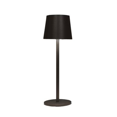 LED Tafellamp metaal mat zwart 9x27,5cm