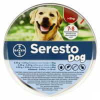 Seresto Dog 4,5g + 2,03 Halsband >8kg - thumbnail