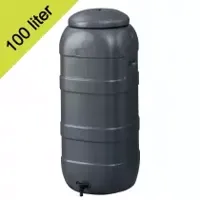 Harcostar Mini Rainsaver regenton 100 liter antraciet - thumbnail